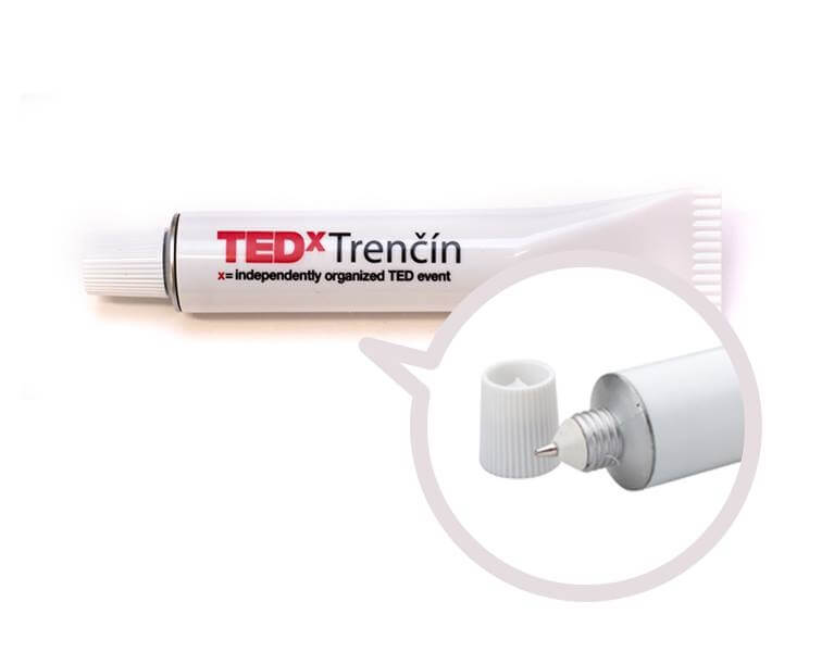 Plastové pero s tampónovou potlačou;Plastové pero s tamponovým potiskem