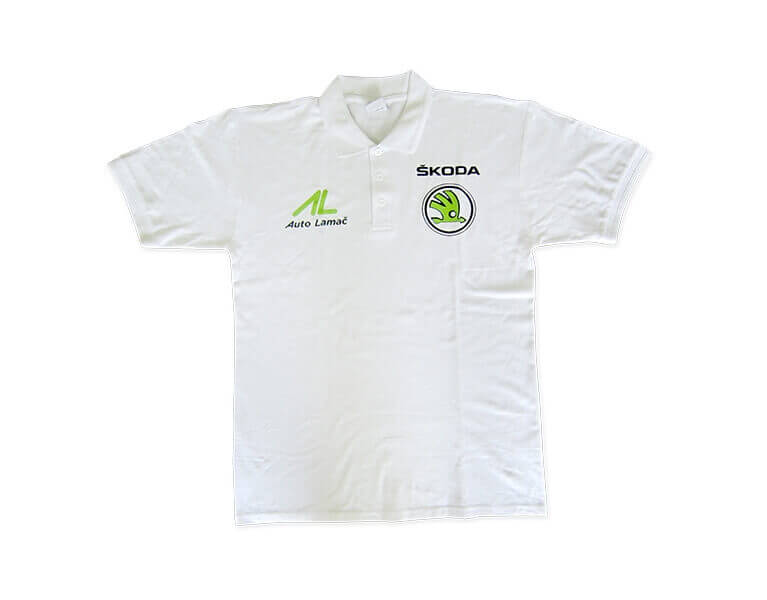 Polokošela s potlačou - sieťotlač;Polokošile s potiskem - sítotisk