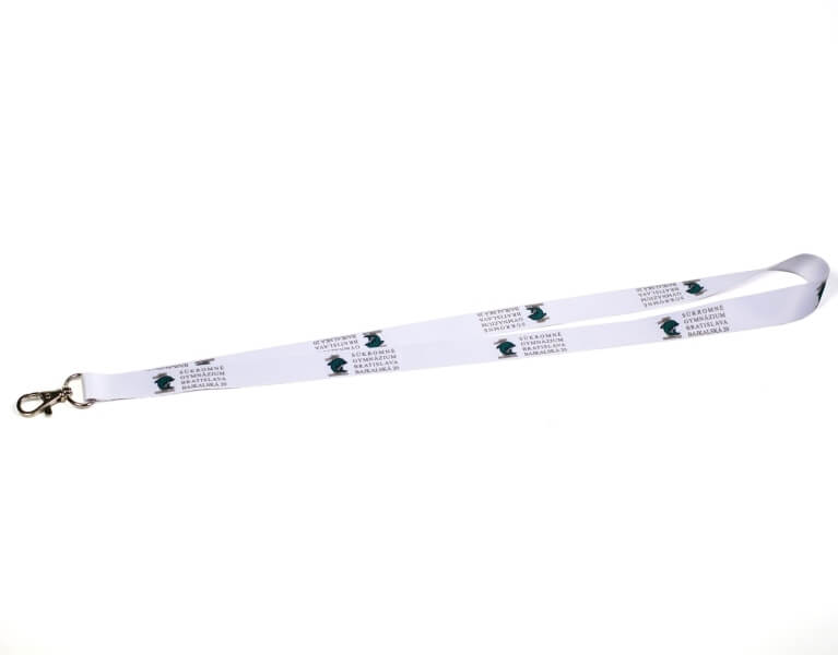 Šnúrka na krk s potlačou - sublimácia;Šňůrka na krk s potiskem - sublimace