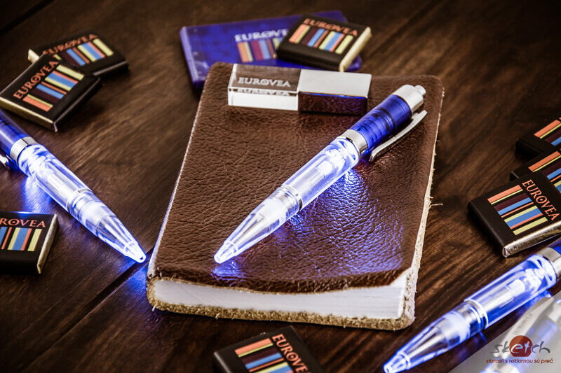 Perá s logom Eurovea