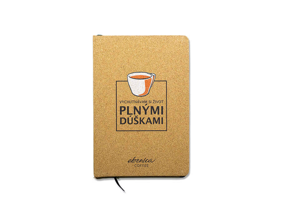 Poznámkový blok s potlačou - sieťotlač;Poznámkový blok s potiskem - sítotisk