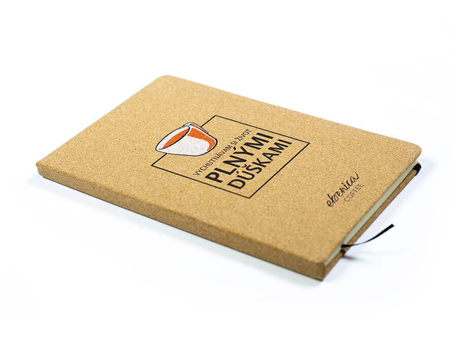 Poznámkový blok s potlačou - sieťotlač;Poznámkový blok s potiskem - sítotisk