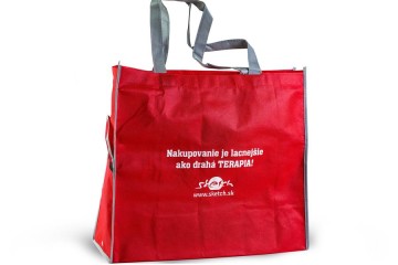 Nákupná taška s potlačou - transfér;Nákupní taška s potiskem - transfer