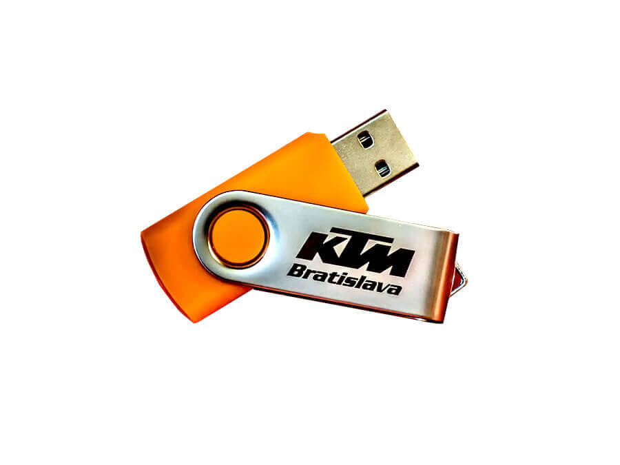 USB kľúč s potlačou - gravírovanie;USB klíč s potiskem - gravírování