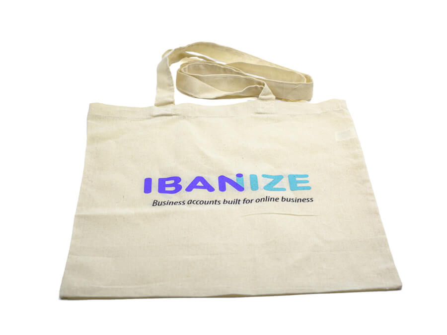 Textilná taška s potlačou - sieťotlač;Textilní taška s potiskem - sítotisk