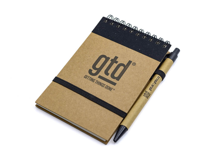 Poznámkový blok s tampónovou potlačou;Poznámkový blok s tamponovým potiskem