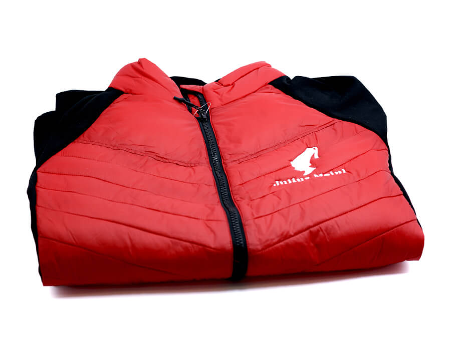 Bunda s potlačou - výšivka;Bunda s potiskem - výšivka