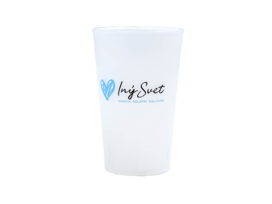 Pohár s potlačou - UV tlač;Pohár s potiskem - UV tisk