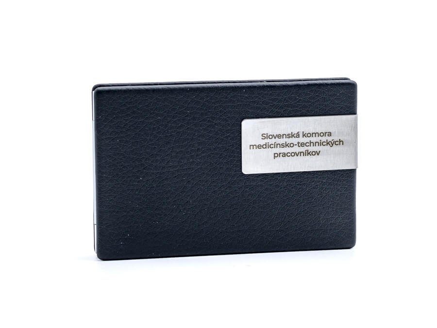 Vizitkár s potlačou - gravírovanie;Vizitkář s potiskem - gravírování