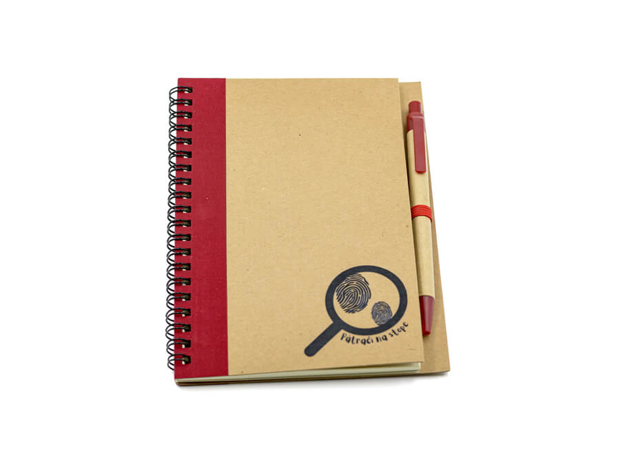 Poznámkový blok s potlačou - transfér; Poznámkový blok s potiskem - transfer