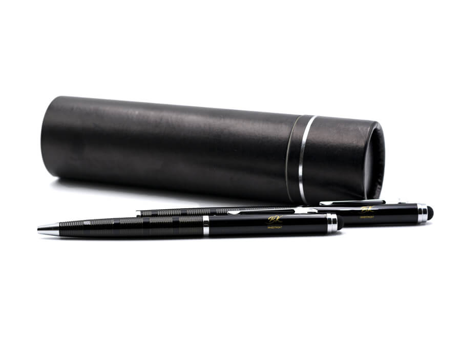 Pero v darčekovej krabičke s potlačou - gravírovanie;Pero v dárkové krabičce s potiskem - gravírování