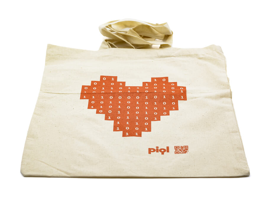 Taška s potlačou - sieťotlač;Taška s potiskem - sítotisk