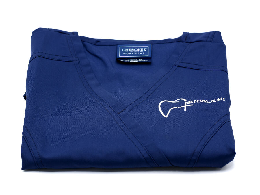 Košela s potlačou - vyšívanie;Košile s potiskem - vyšívání