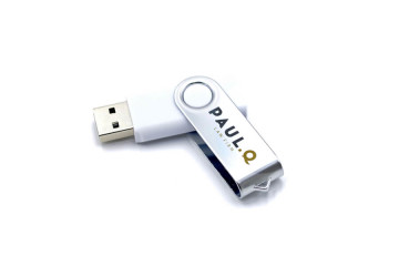 USB kľúč s tampónovou potlačou;USB klíč s tamponovým potiskem
