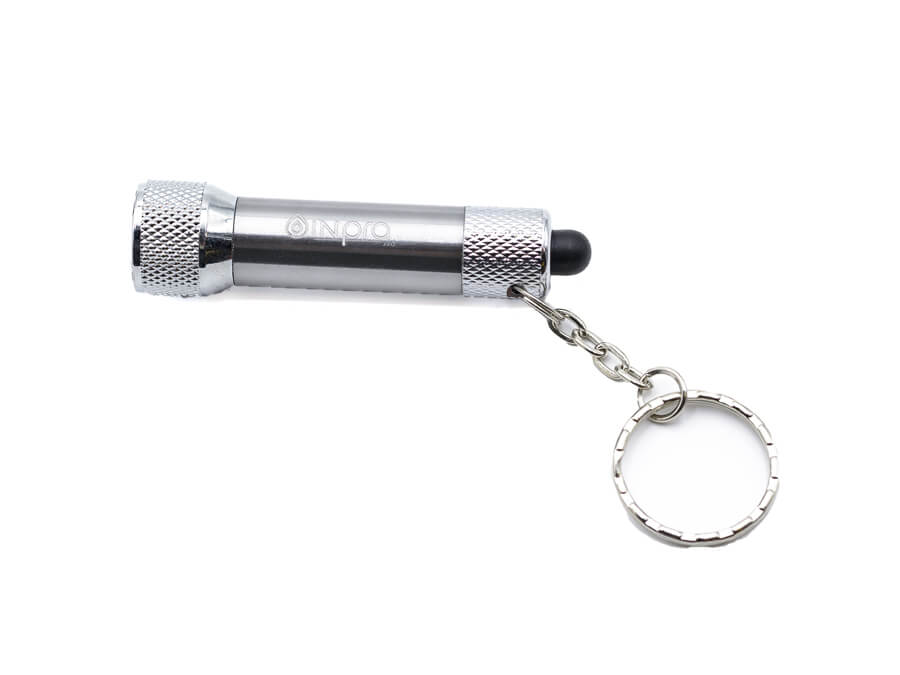 Baterka s potlačou - gravírovanie;Baterka s potiskem - gravírování