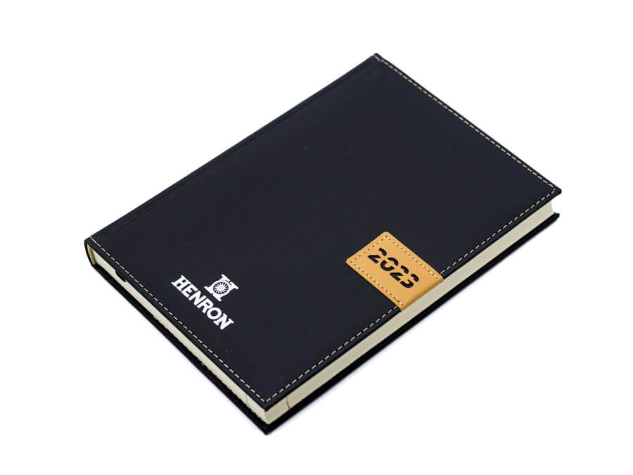 Diár s tampónovou potlačou;Diář s tamponovým potiskem