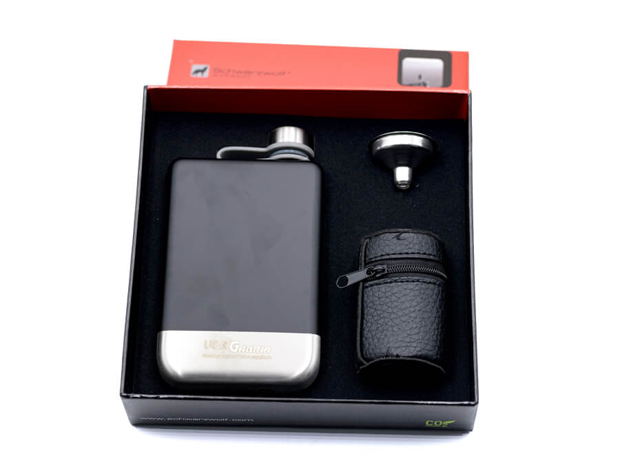 Ploskačka s potlačou - gravírovanie;Placatka s potiskem - gravírování