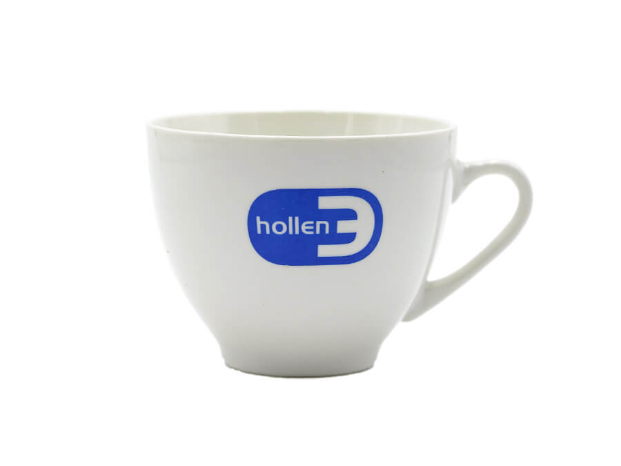 Šálka s potlačou - výpal;Šálek s potiskem - výpal