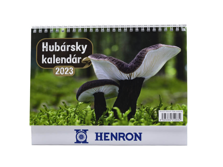 Stolový kalendár s potlačou - sieťotlač;Stolní kalendář s potiskem - sítotisk