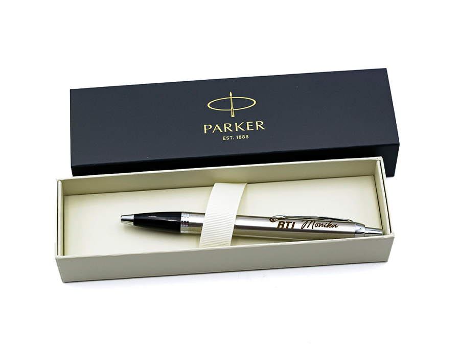 Kovové pero v darčekovom balení - Gravírovanie laserom;Kovové pero v dárkovém balení - Gravírování laserem