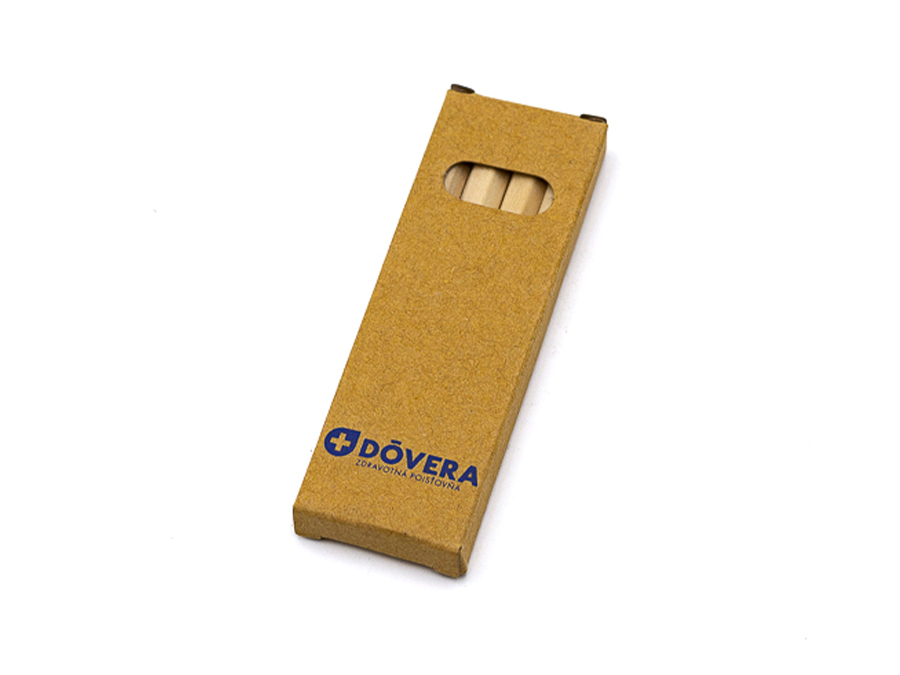 Ceruzky v papierovom obale - Tampónová tlač;Tužky v papírovém obalu - Tamponový tisk