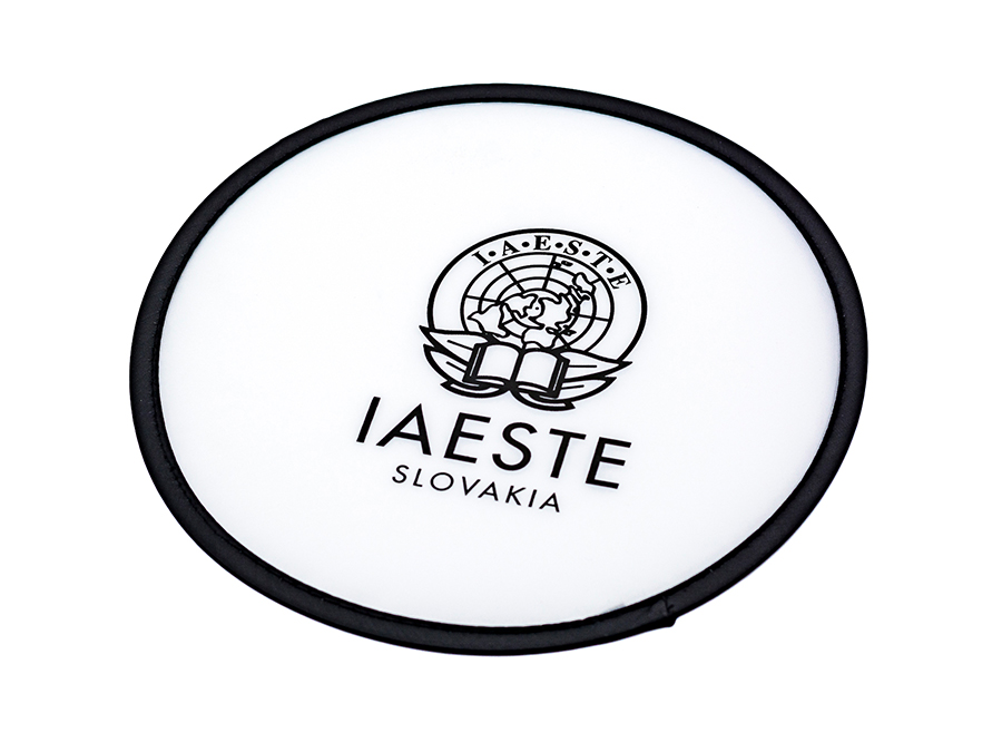 Textilné frisbee s potlačou - Digitálny transfér;Textilní frisbee s potiskem - Digitální transfer