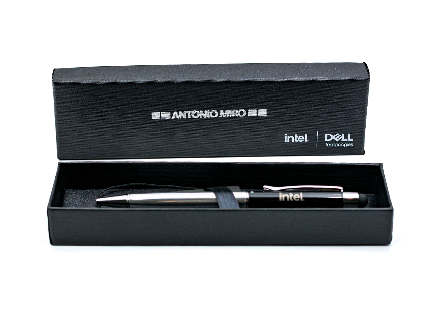 Kovové pero v darčekovom balení - Gravírovanie laserom;Kovové pero v dárkovém balení - Gravírování laserem