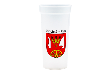 Plastový pohár s potlačou - Rotačná sieťotlač;Plastový pohár s potiskem - Rotační sítotisk