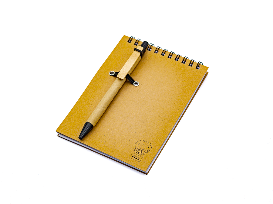 Poznamkový blok s potlačou - Sieťotlač;Poznamkový blok s potiskem - Sítotisk