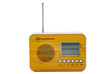 Bambusové rádio - Gravírovanie laserom;Bambusové rádio - Gravírování laserem