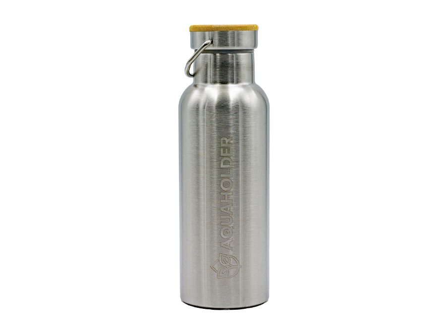 Fľaša na vodu - Gravírovanie laserom;Láhev na vodu - Gravírování laserem