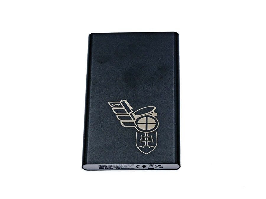 Powerbanka - Gravírovanie;Powerbanka - Gravírování