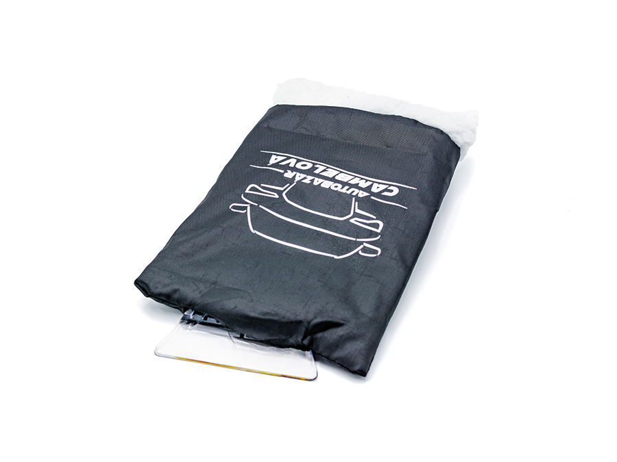 škrabka na ľad s transférovou potlačou loga;škrabka na led s transférovím potiskem loga