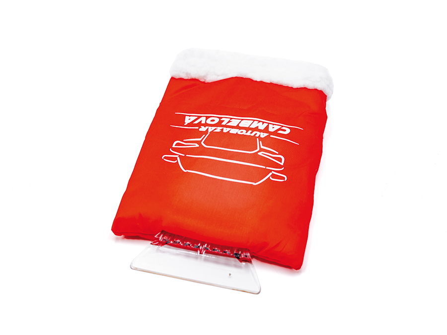 škrabka na ľad s transférovou potlačou loga;škrabka na led s transférím potiskem loga