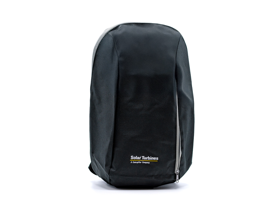 batoh s potlačou loga solar turbines;batoh s potiskem loga solar turbines