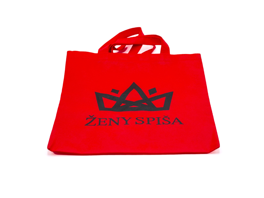Taška s jednofarebnou potlačou; Taška s jednobarevným potiskem
