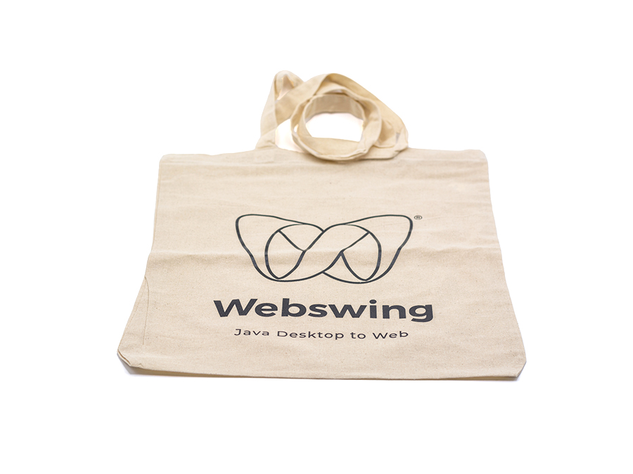 Potlač tašky Webswing; Potisk tašky Webswing