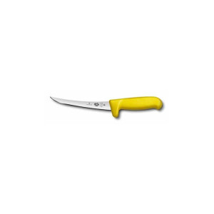 Fibrox Safety Grip boning knife,normal cut,blade flex,yellow,12cm - Reklamnepredmety