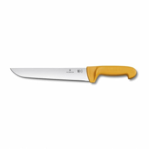 Swibo,butcher's knife, normal edge,yellow,34cm - Reklamnepredmety