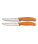 pizza knife, pink, SwissClassic, wavy. 2 pieces blistered - Victorinox-Nôž-na-pizzu-blister-SwissClassic-zúbkový-oranžový-12-cm-6.7936.12L9B-2ks - variant Vi 6.7936.12L9B