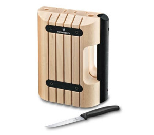 cutlery block, nylon handle (empty) - Reklamnepredmety
