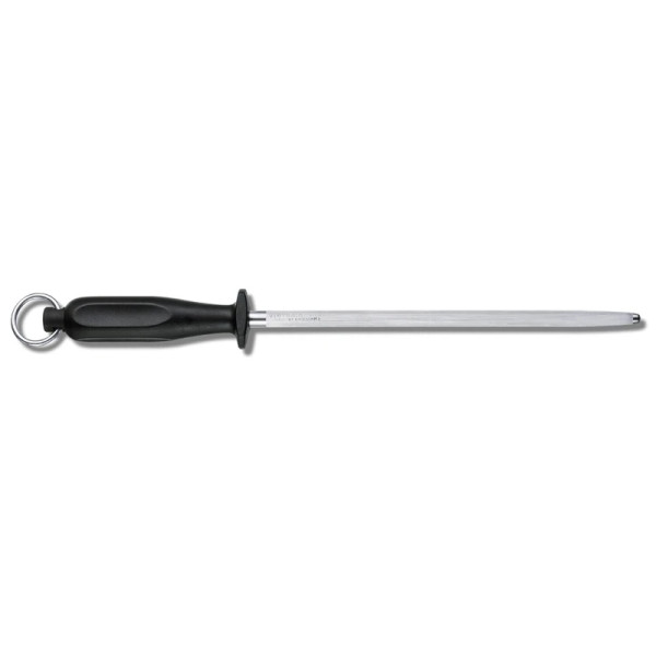 kitchen sharpening steel 10", black