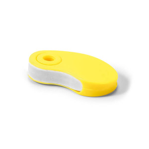 White TPR eraser with PP protective cover SIZA - Reklamnepredmety