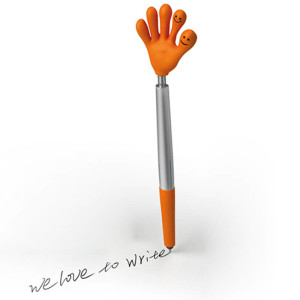 Smile hands ball pen - Reklamnepredmety