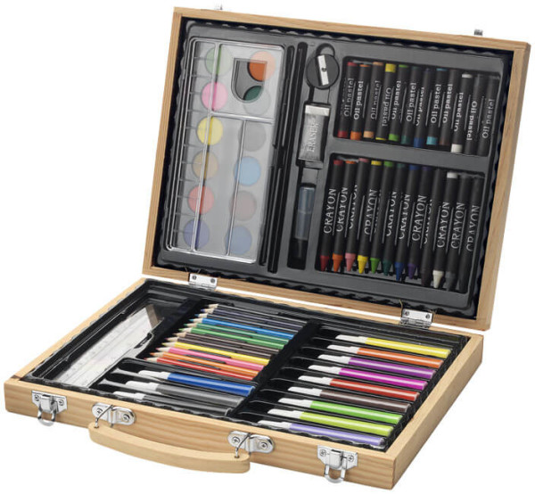 67-piece colouring set