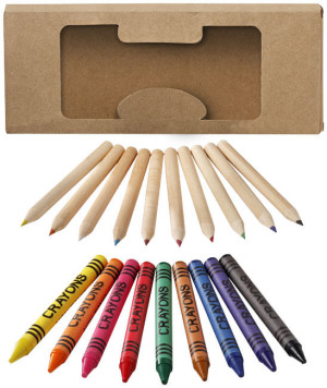 Pencil and Crayon set - Reklamnepredmety