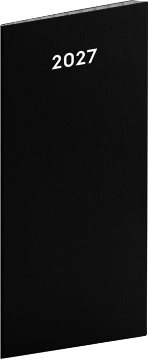 NOTIQUE Pocket diary CZ 2026, monthly planner, 8 x 18 cm - Reklamnepredmety