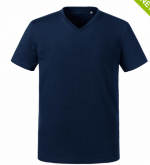 Pure Organic V-Neck T-shirt - Reklamnepredmety