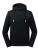 Pure Organic High Collar Hooded Sweat - cierna - variant