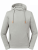 Pure Organic High Collar Hooded Sweat - siva - variant